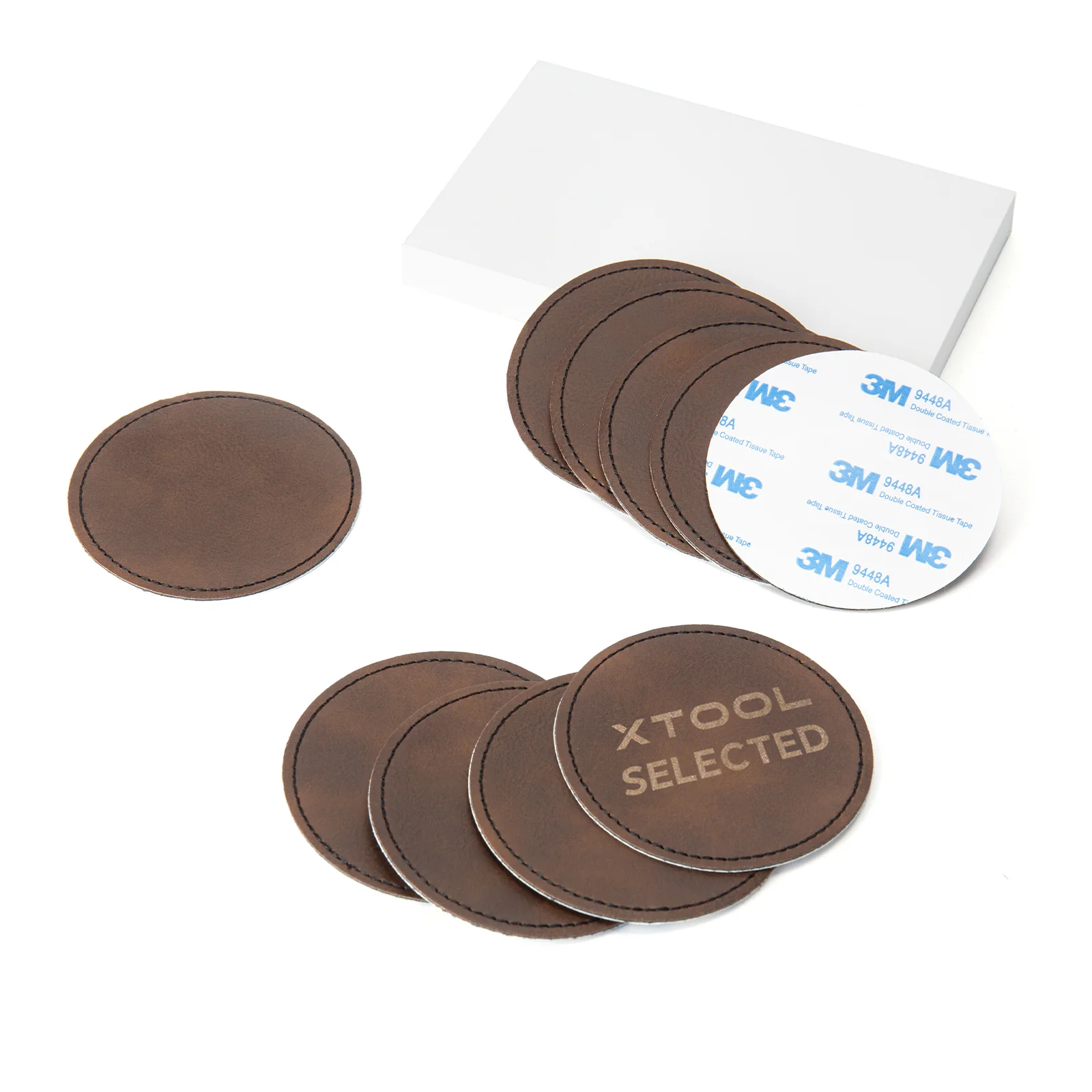 Laserable PU Round Patch (10pcs) - Image 15