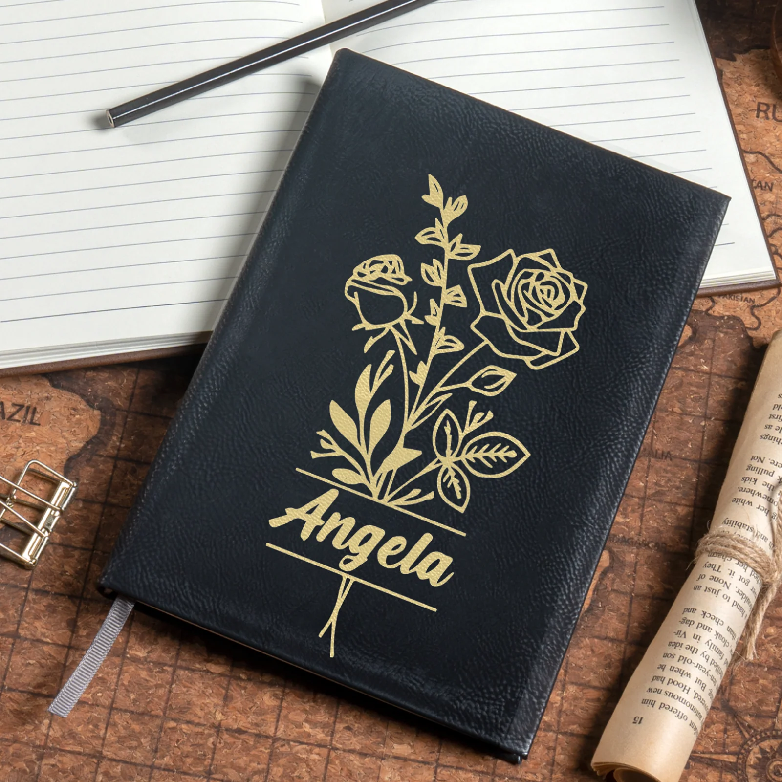 A5 Laserable PU Notebook (100 Pages) - Image 14