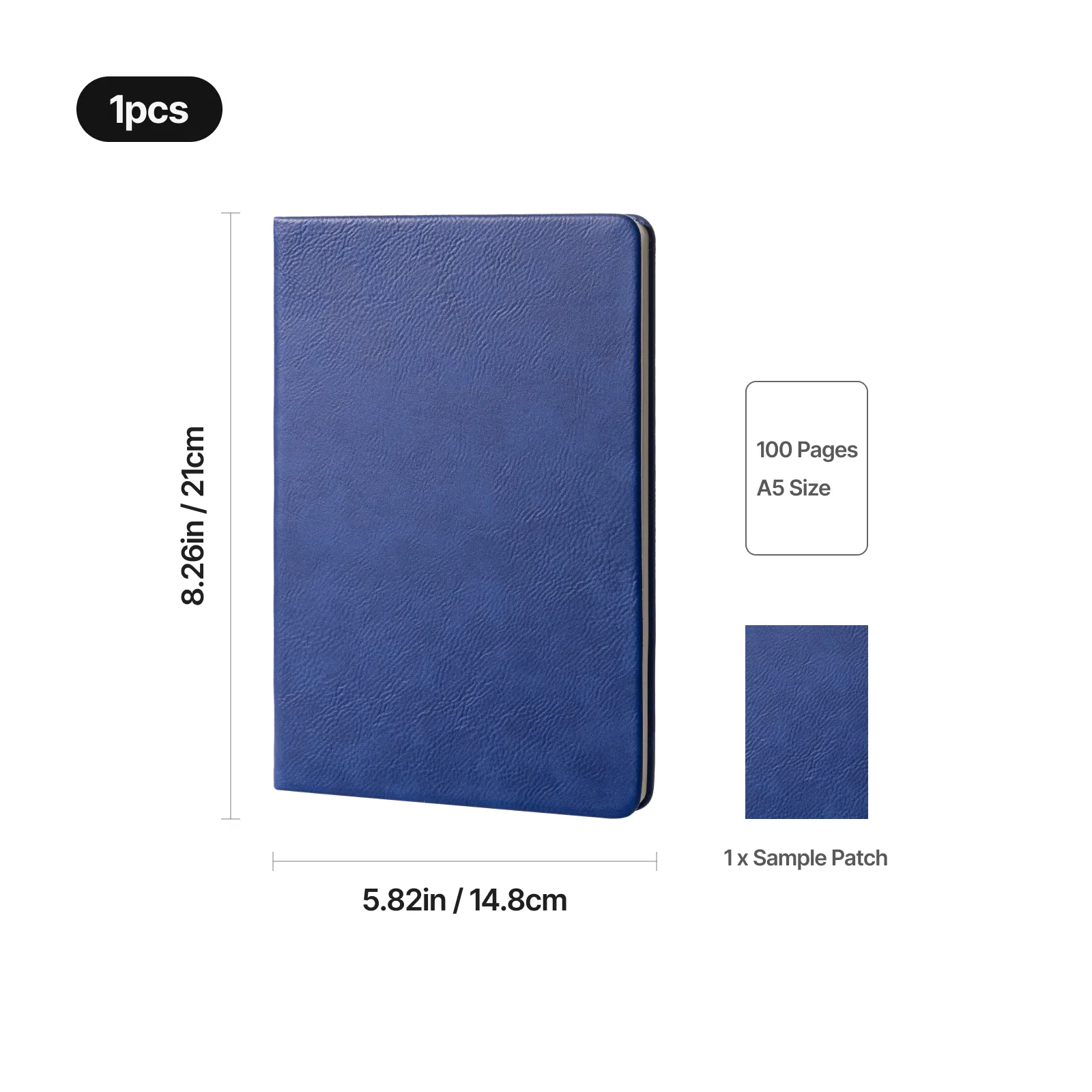 A5 Laserable PU Notebook (100 Pages) - Image 8