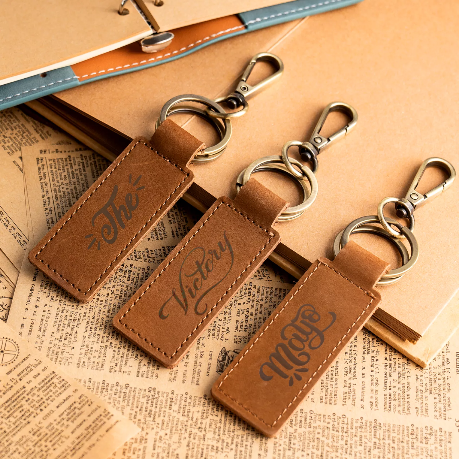 Leather Keychain (5pcs) - Image 3