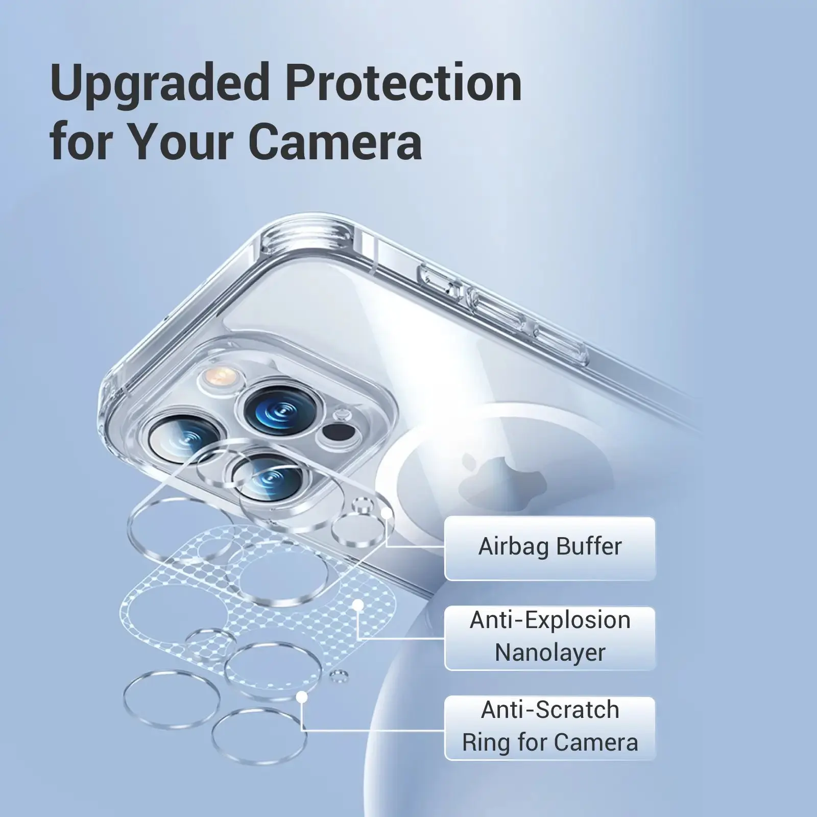 MagSafe Clear Case for iPhone 14 Series Cool Gadget - Image 3
