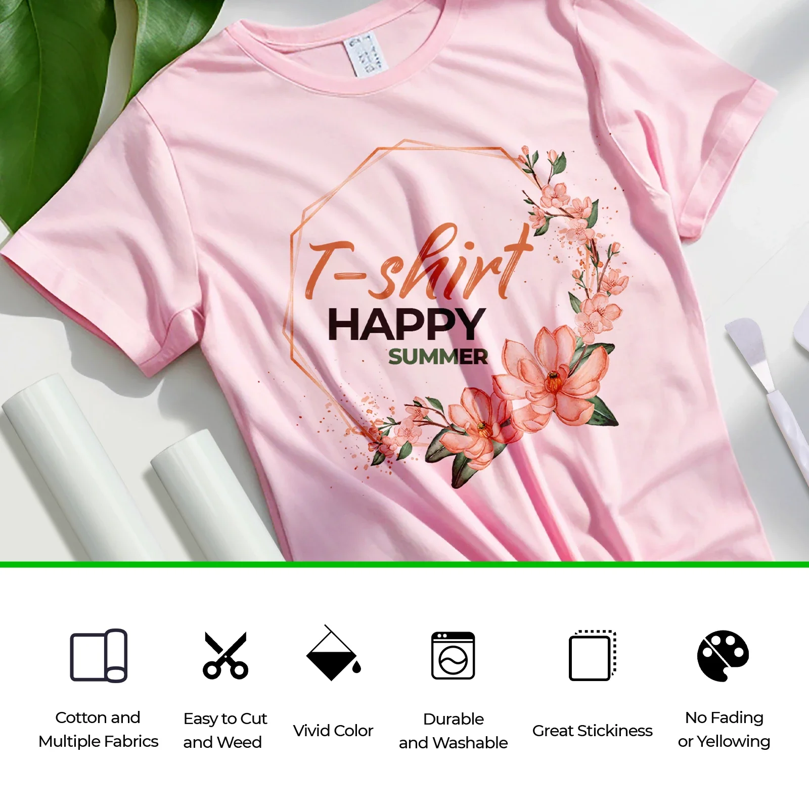 Matte Sublimation Vinyl for Light Fabric - Image 4
