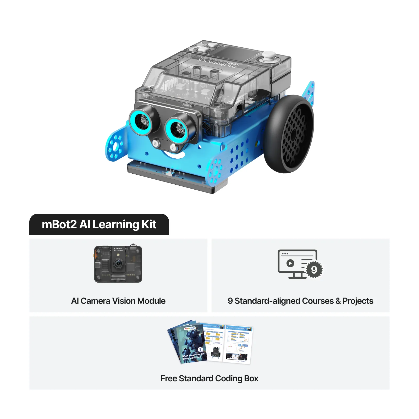 mBot2: STEAM Education Coding Robot Kit for AI Learning - Image 13