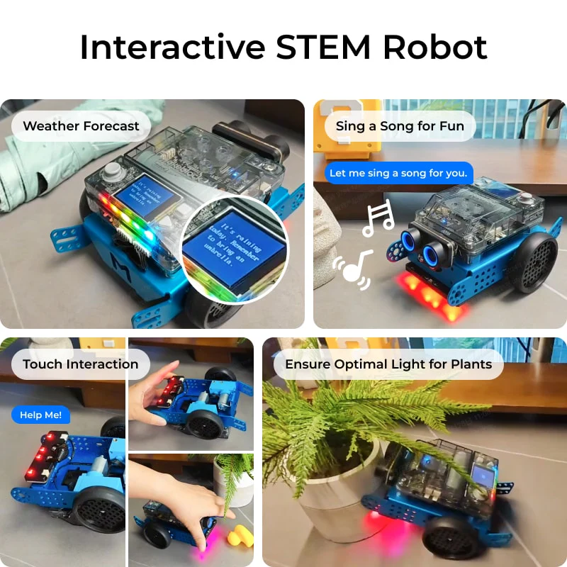 mBot2: STEAM Education Coding Robot Kit for AI Learning - Image 3