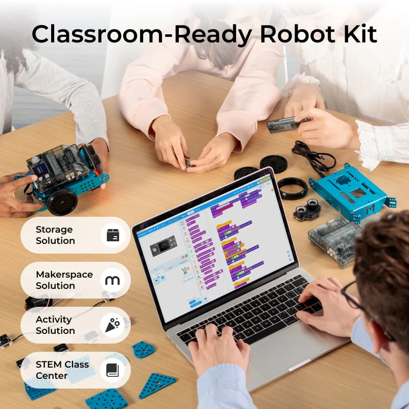 mBot2: STEAM Education Coding Robot Kit for AI Learning - Image 8