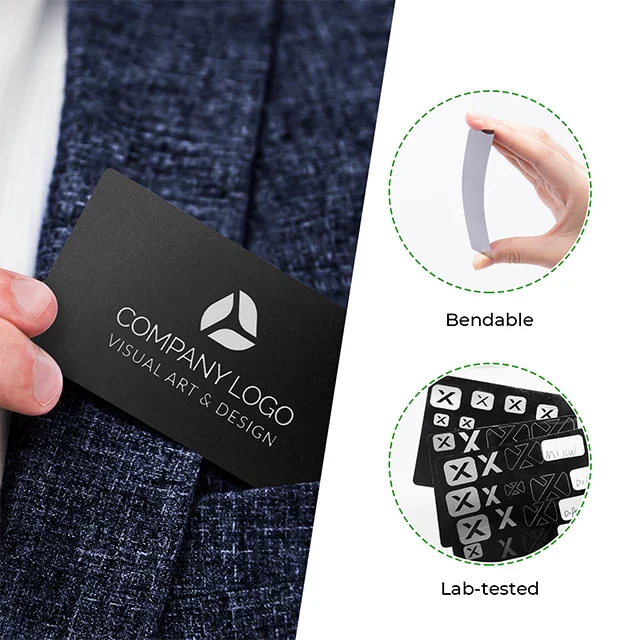Aluminum Business Cards - Image 5