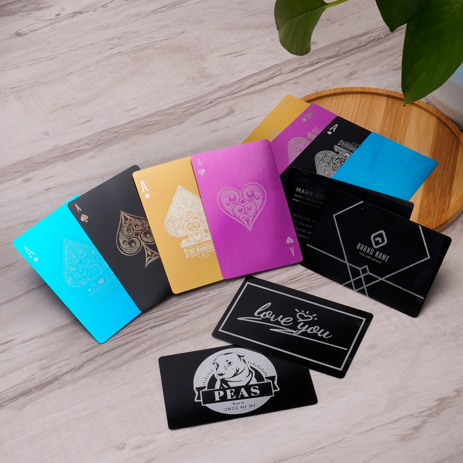 Aluminum Business Cards - Image 7