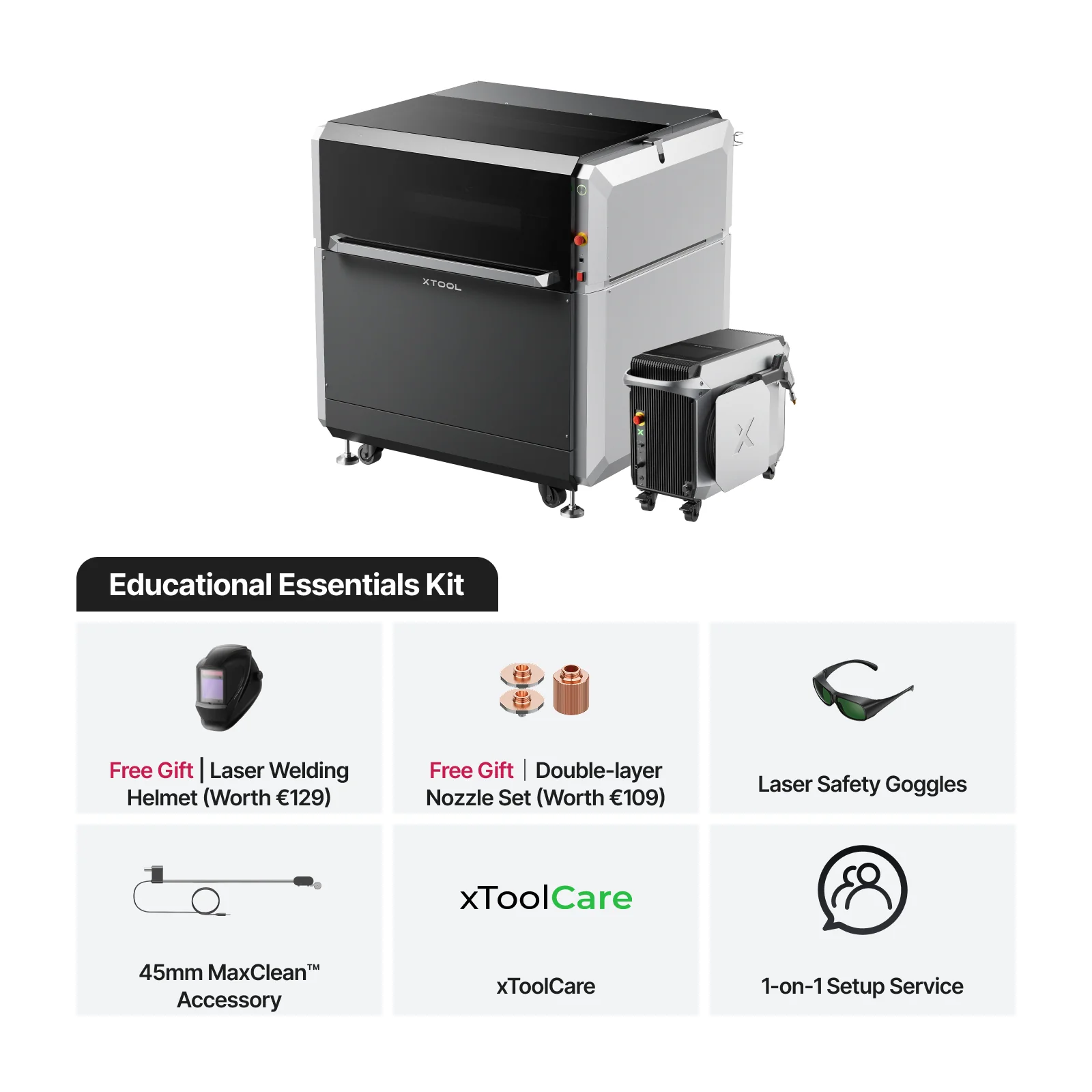 xTool MetalFab Laser Welder and CNC Cutter for Education - Image 17