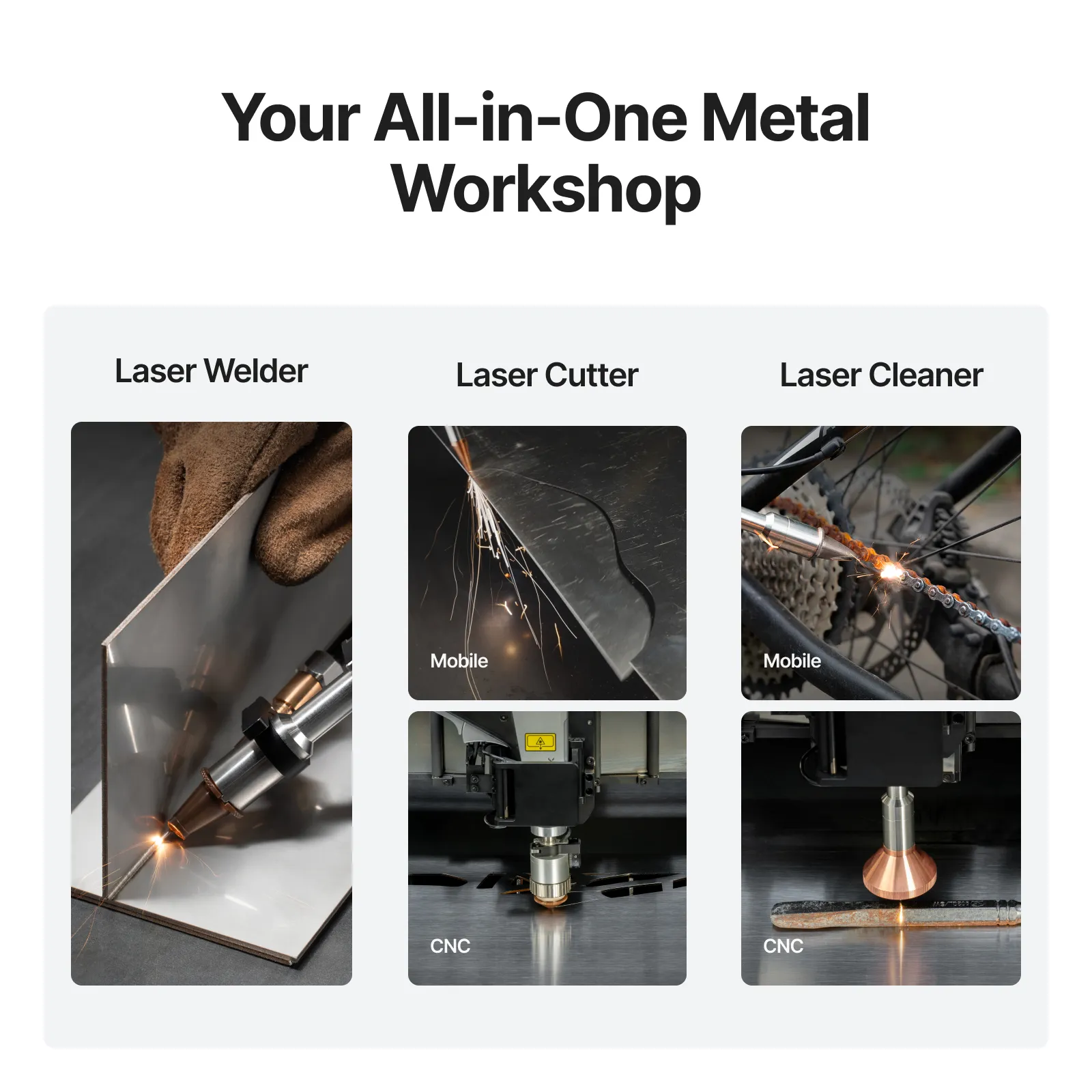 xTool MetalFab Laser Welder and CNC Cutter for Education - Image 4