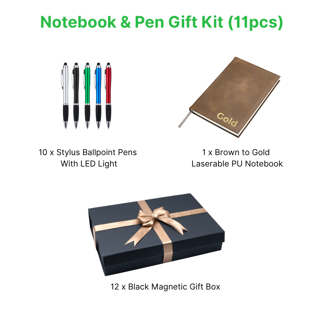 Notebook & Pen Gift Kit (11pcs) - Image 3
