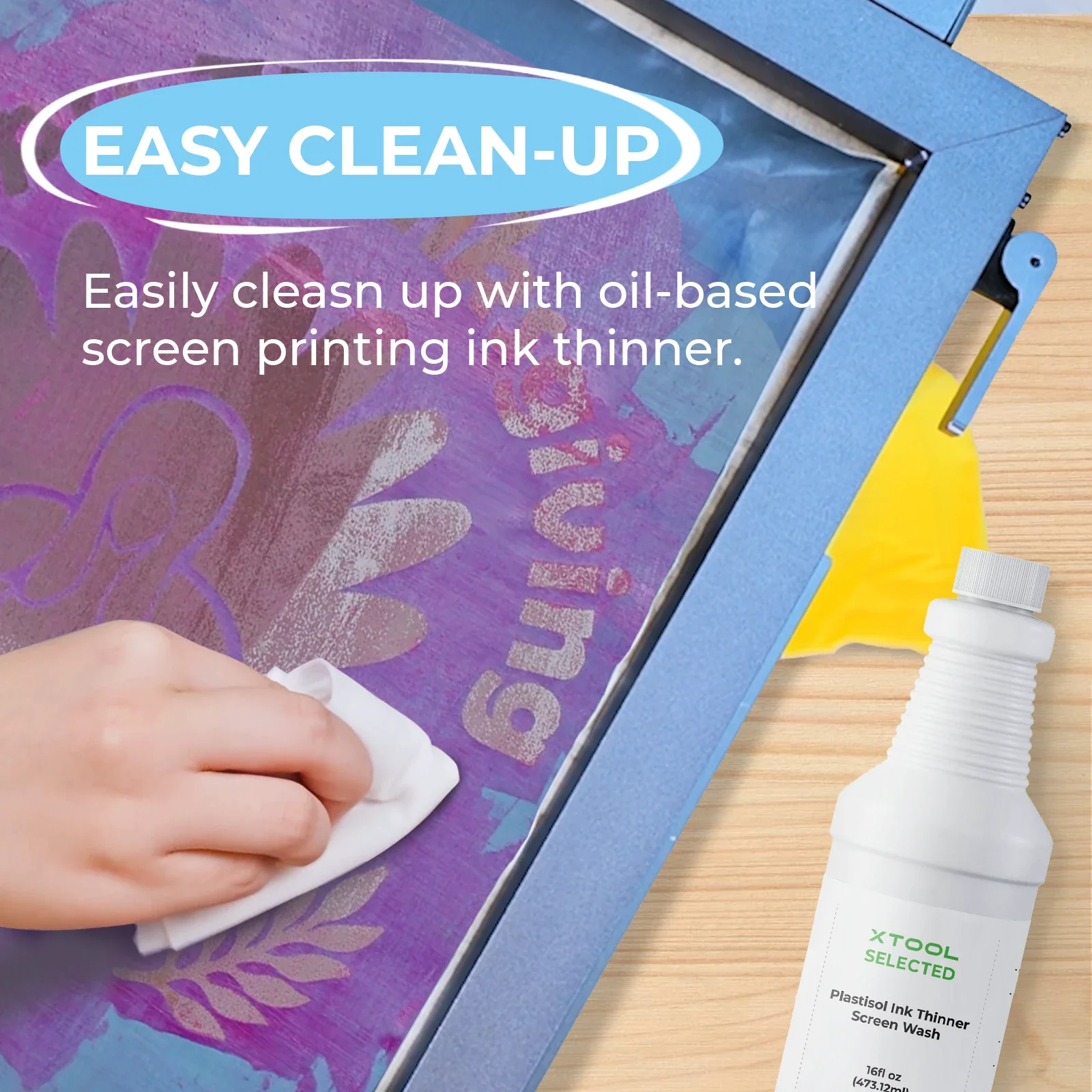 Oil-Based Screen Printing Ink (16oz) - Image 5