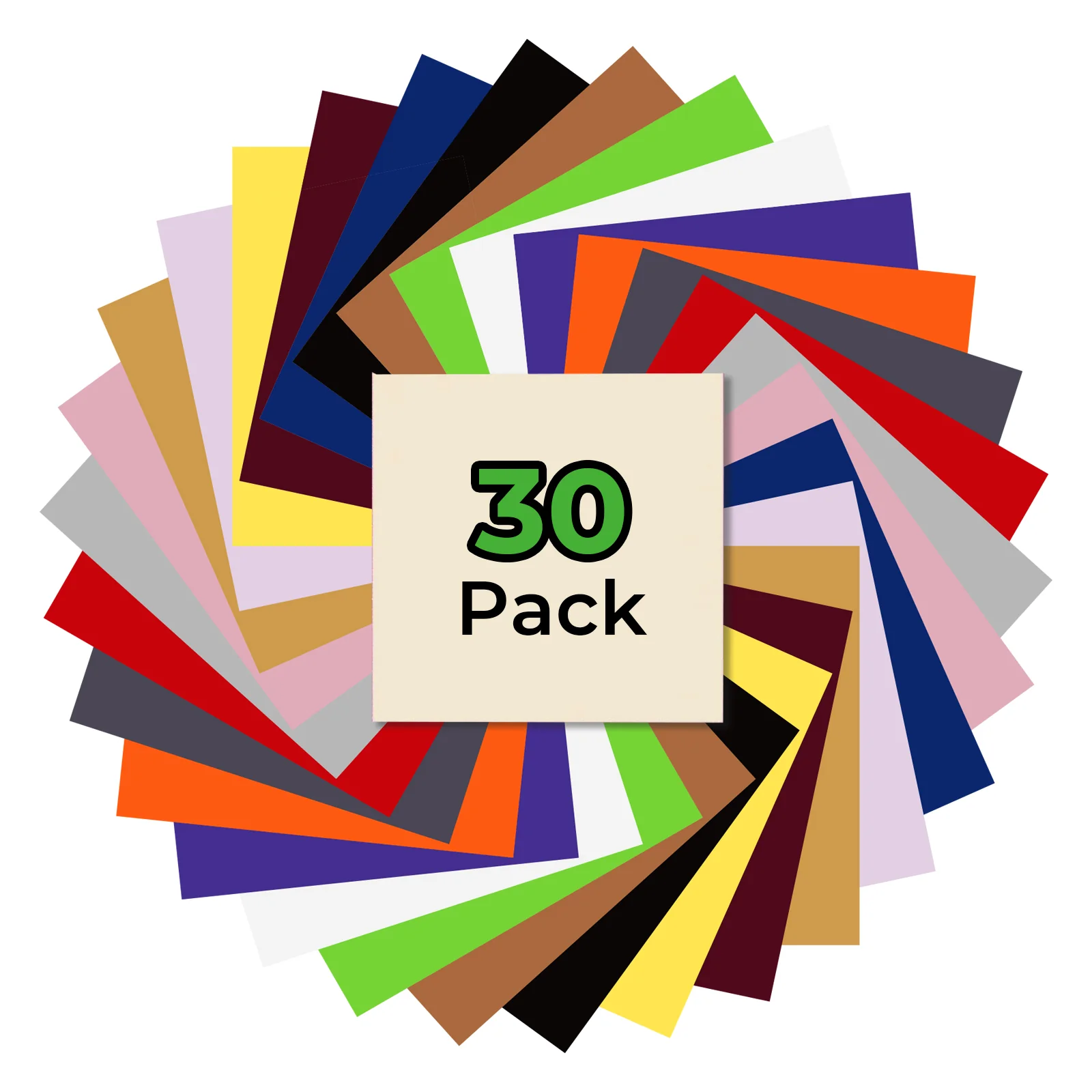 PU Heat Transfer Vinyl (30pcs) - Image 7