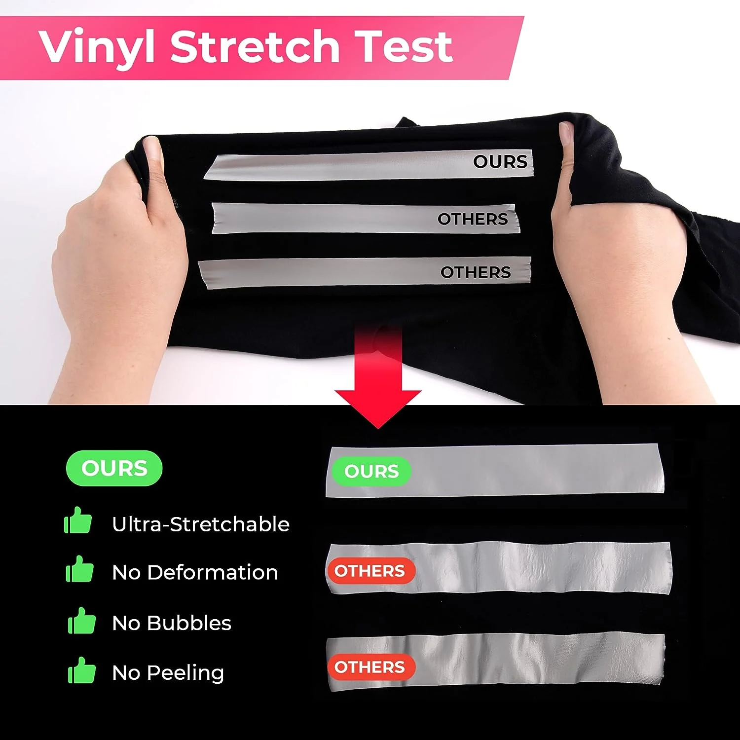 HTV Vinyl Roll Heat Transfer Vinyl - Image 11