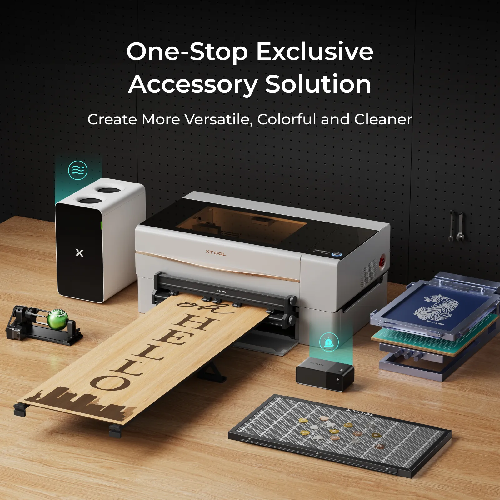 [Refurbished] xTool P2/P2S 55W Desktop CO2 Laser Cutter - Image 6