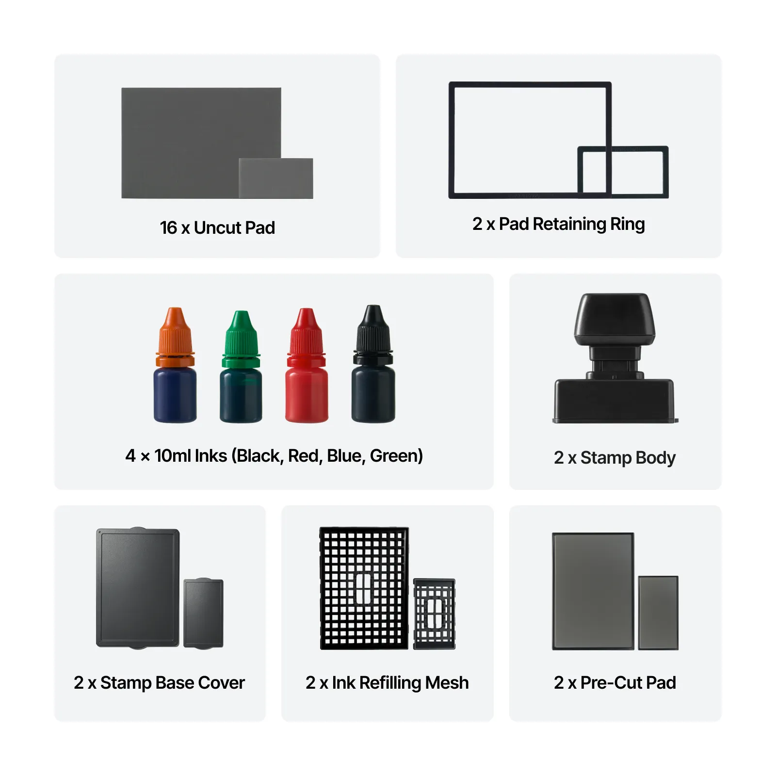 Self-Inking Flash Stamp Set - Image 3