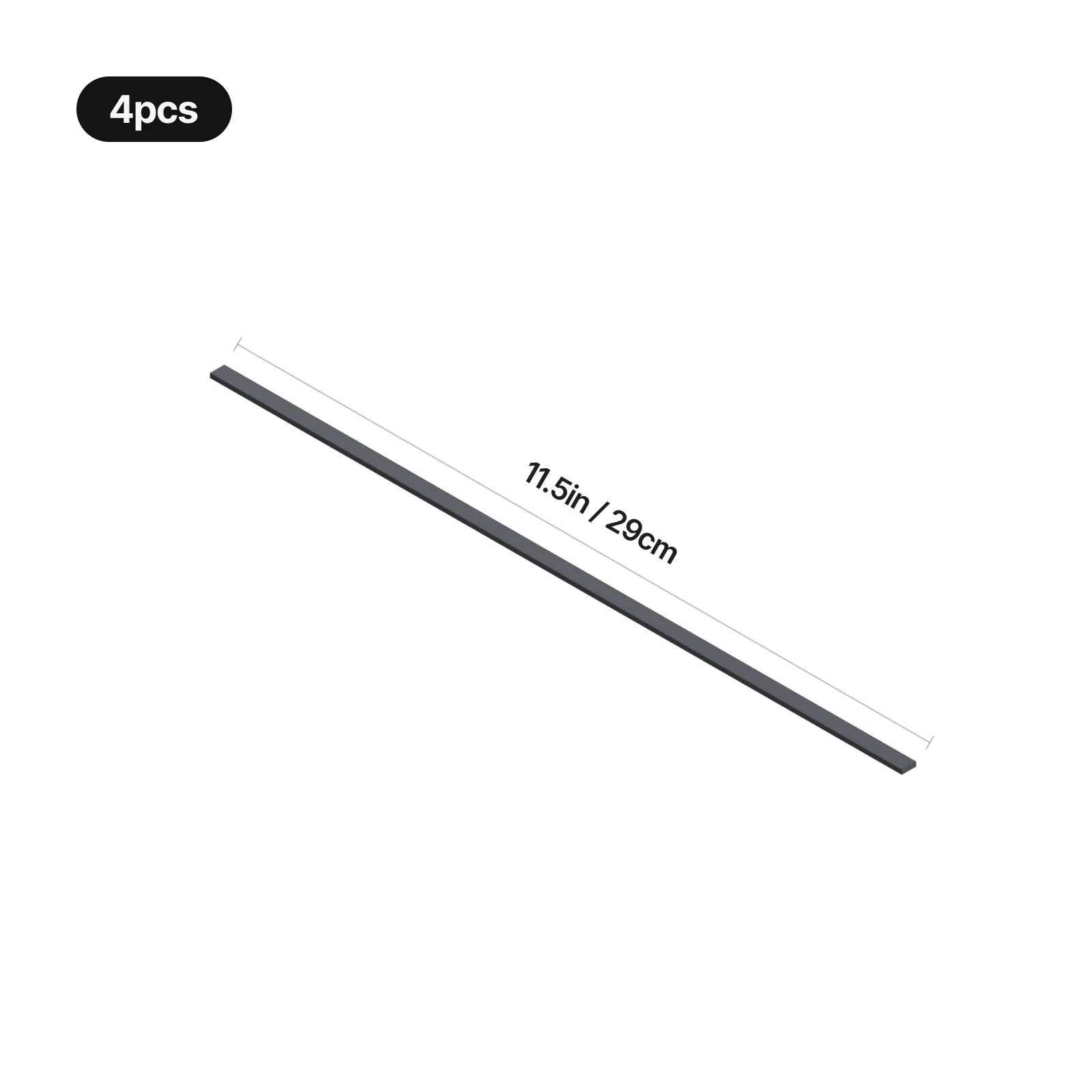 Silicone Strip for Polyester Fast-Engrave Screen (4pcs) - Image 3