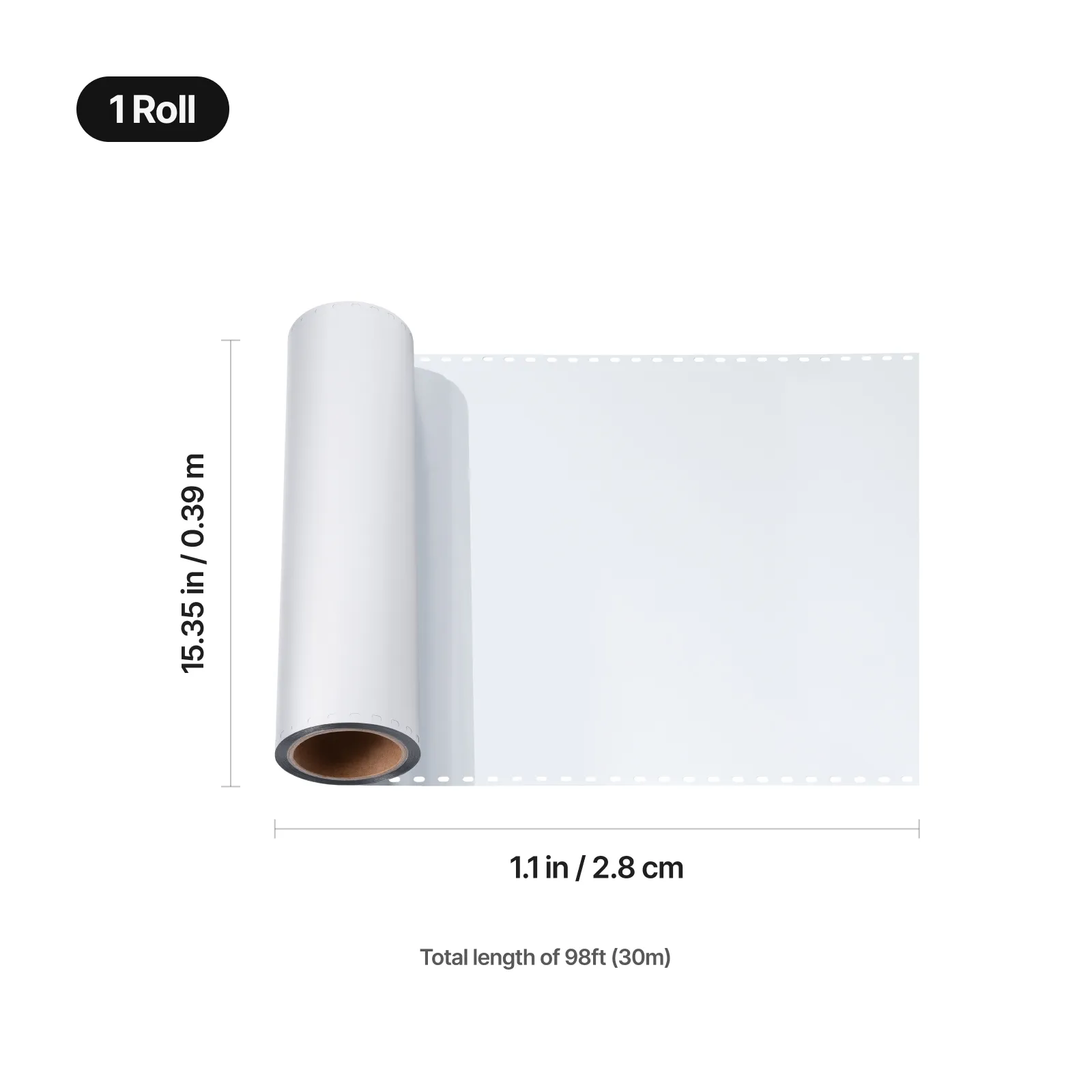 Silver Foil Apparel Printer Film Roll (30m) - Image 3