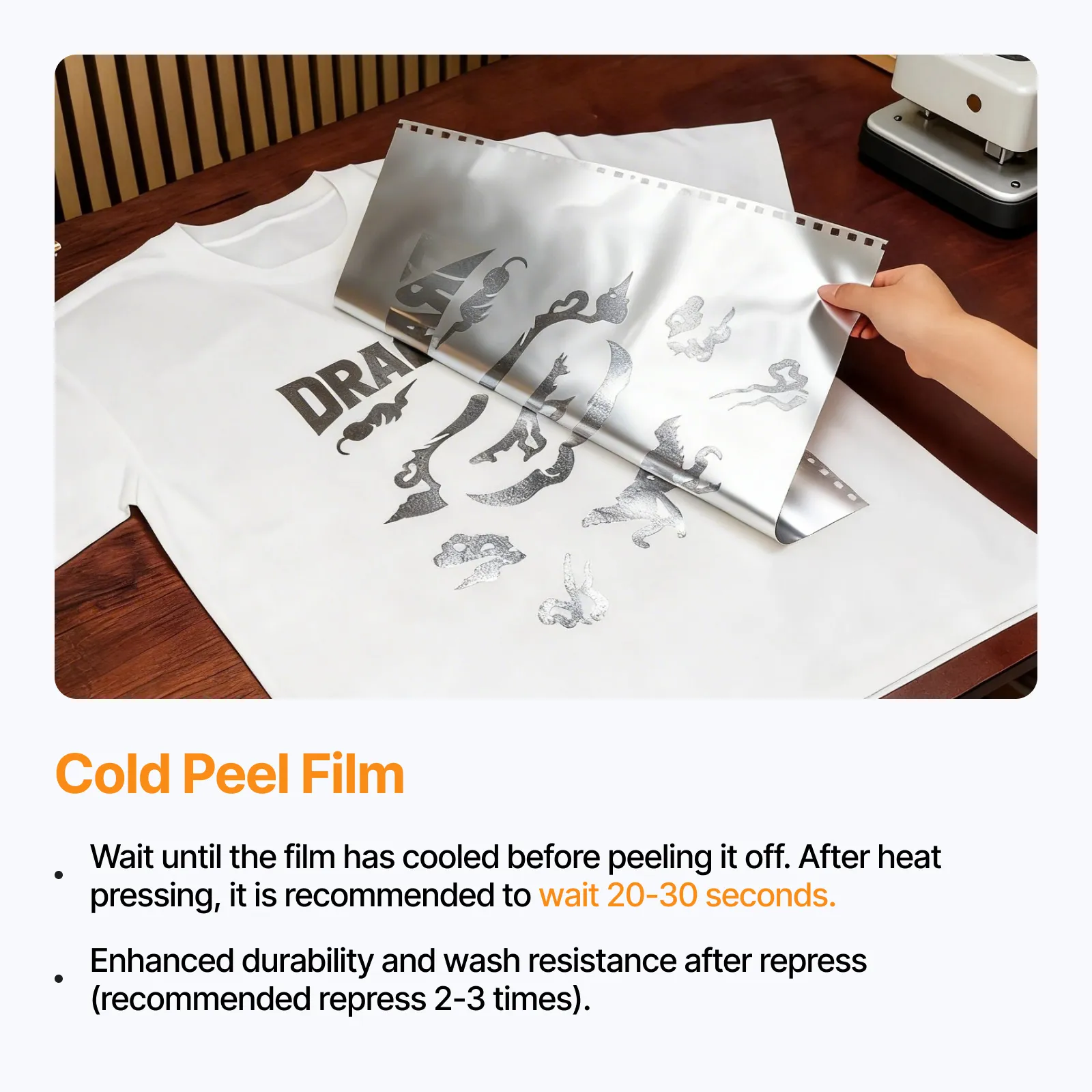 Silver Foil Apparel Printer Film Roll (30m) - Image 4