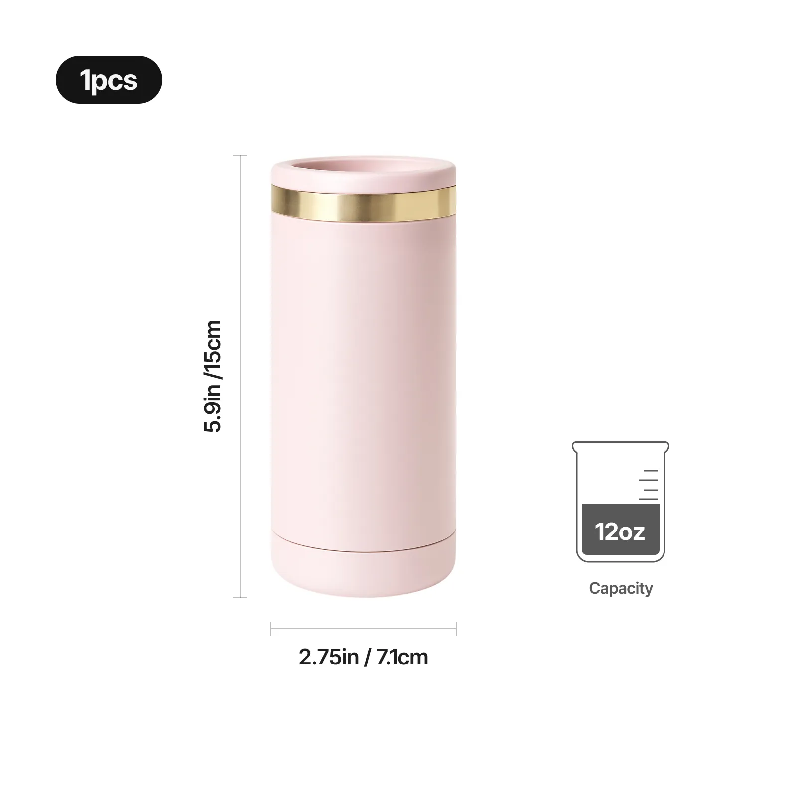 Slim Can Cooler (12oz) - Image 3
