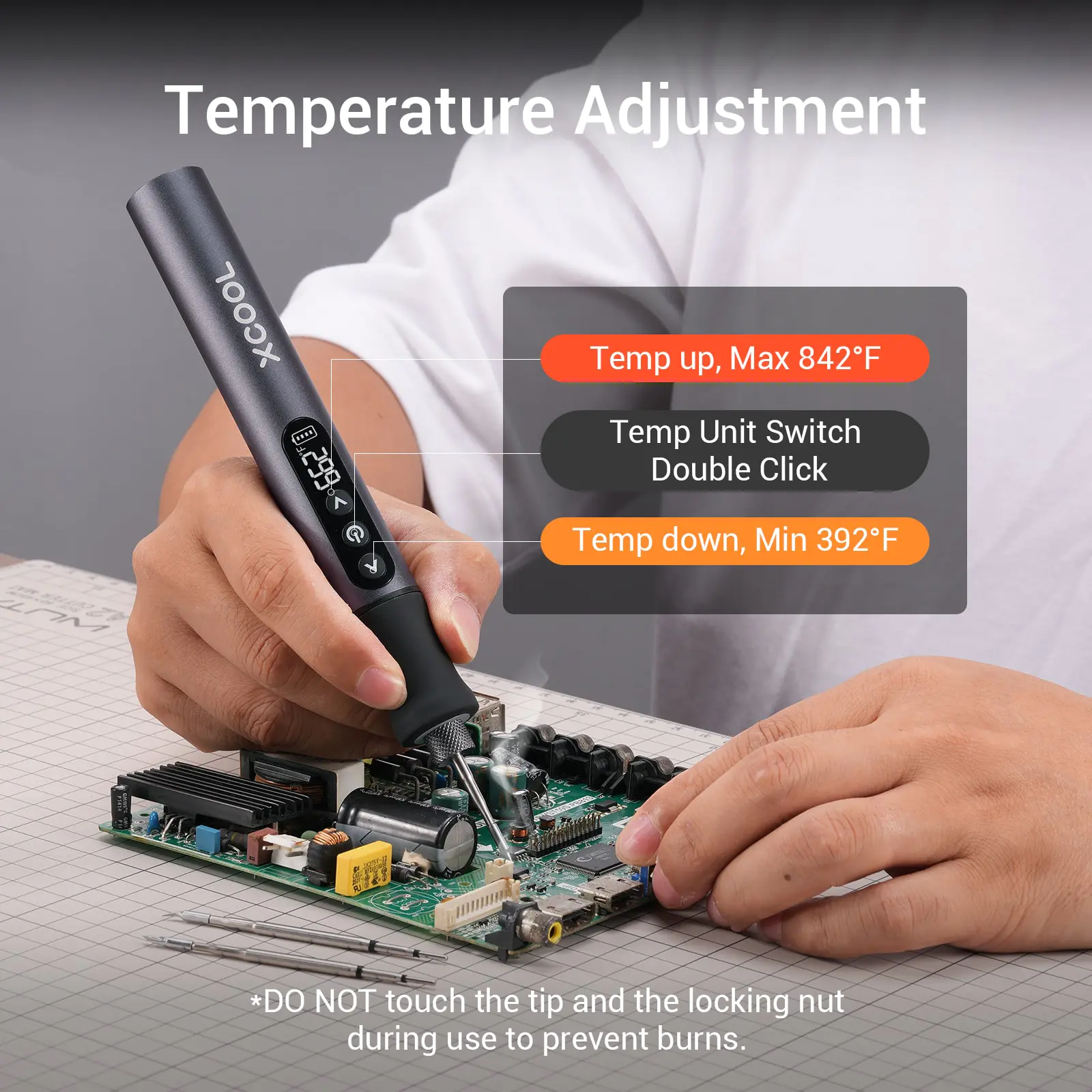 SolderAce Cordless Soldering Iron Kit - Image 7