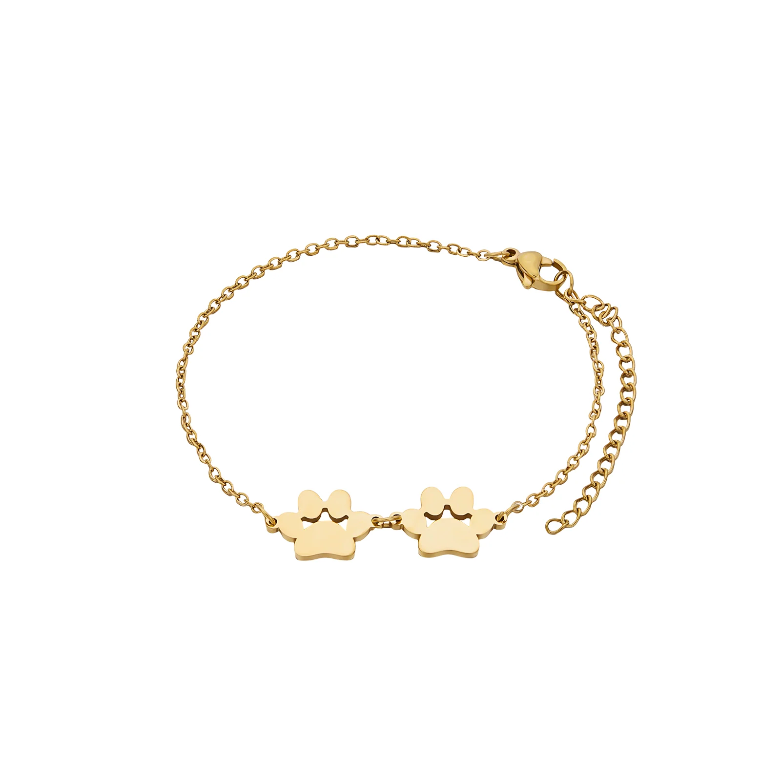 Stainless Steel Dog Paw Bracelet (3pcs) - Image 4