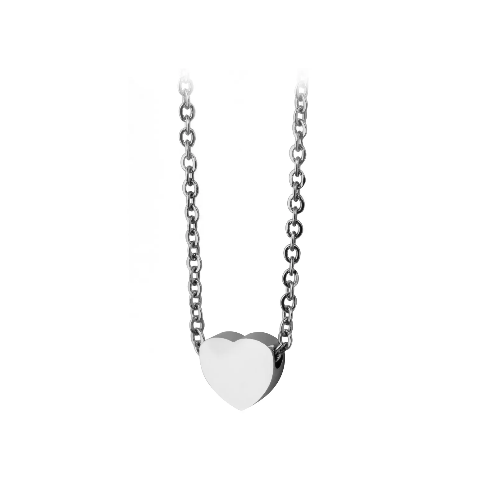 Stainless Steel Heart Necklace (6pcs) - Image 6