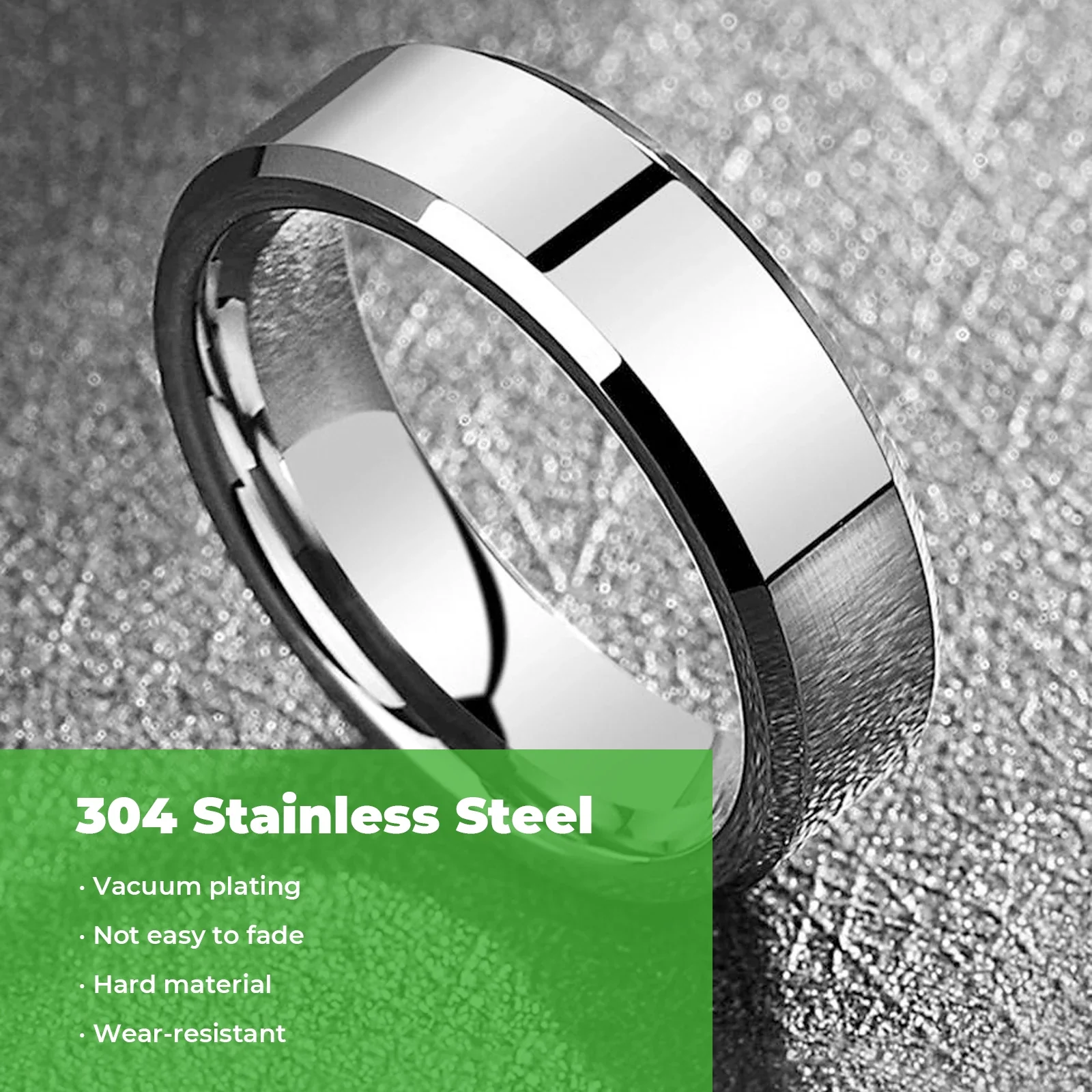 Stainless Steel Ring (10pcs) - Image 5