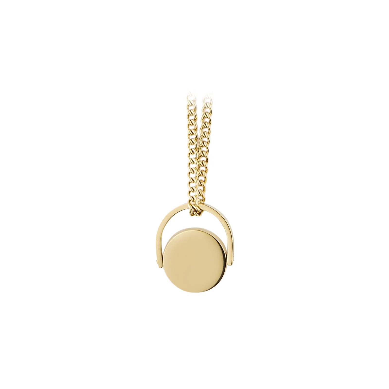 Stainless Steel Spinner Necklace (3pcs) - Image 4