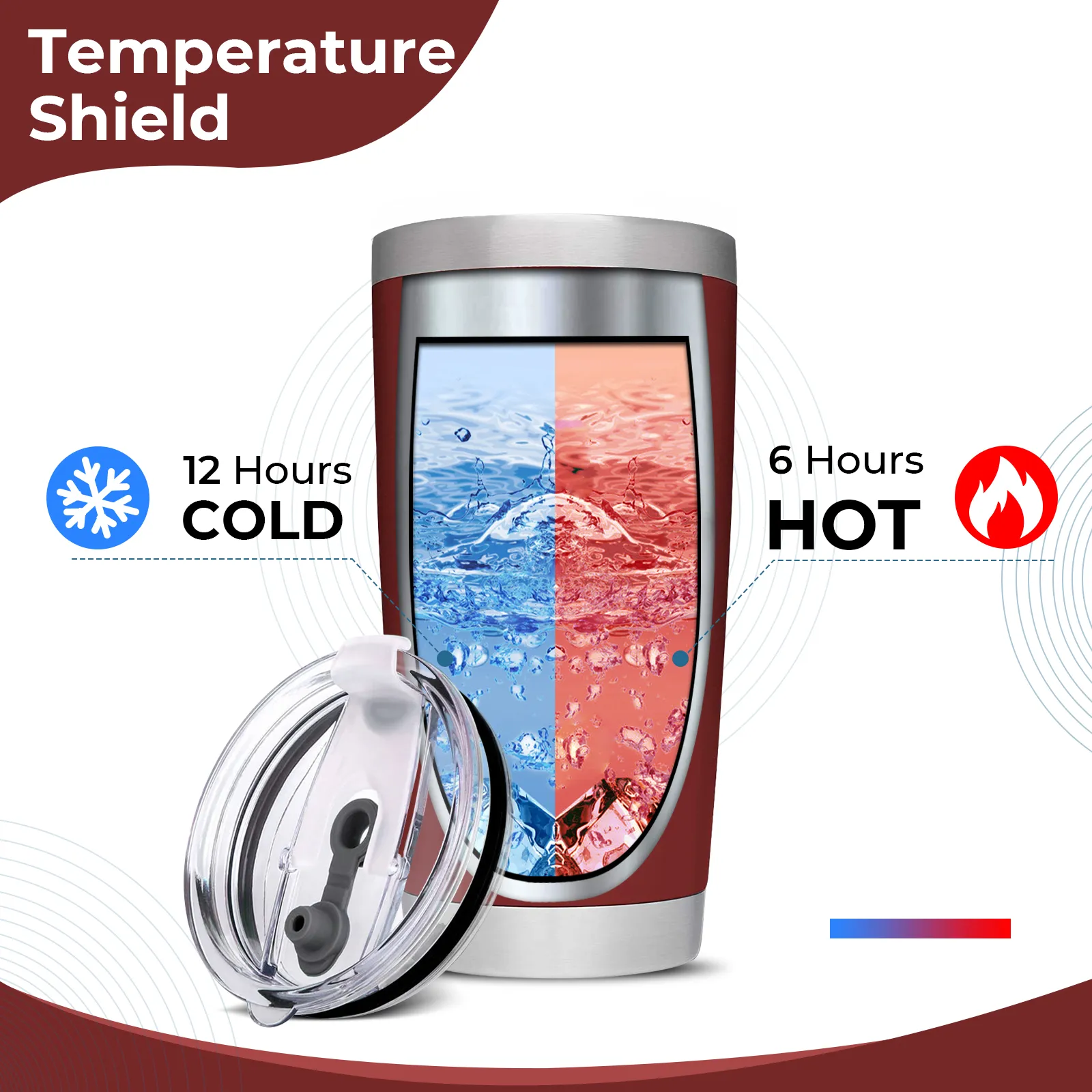 20oz Stainless Steel Coffee Tumbler for Laser Engraving - Image 14