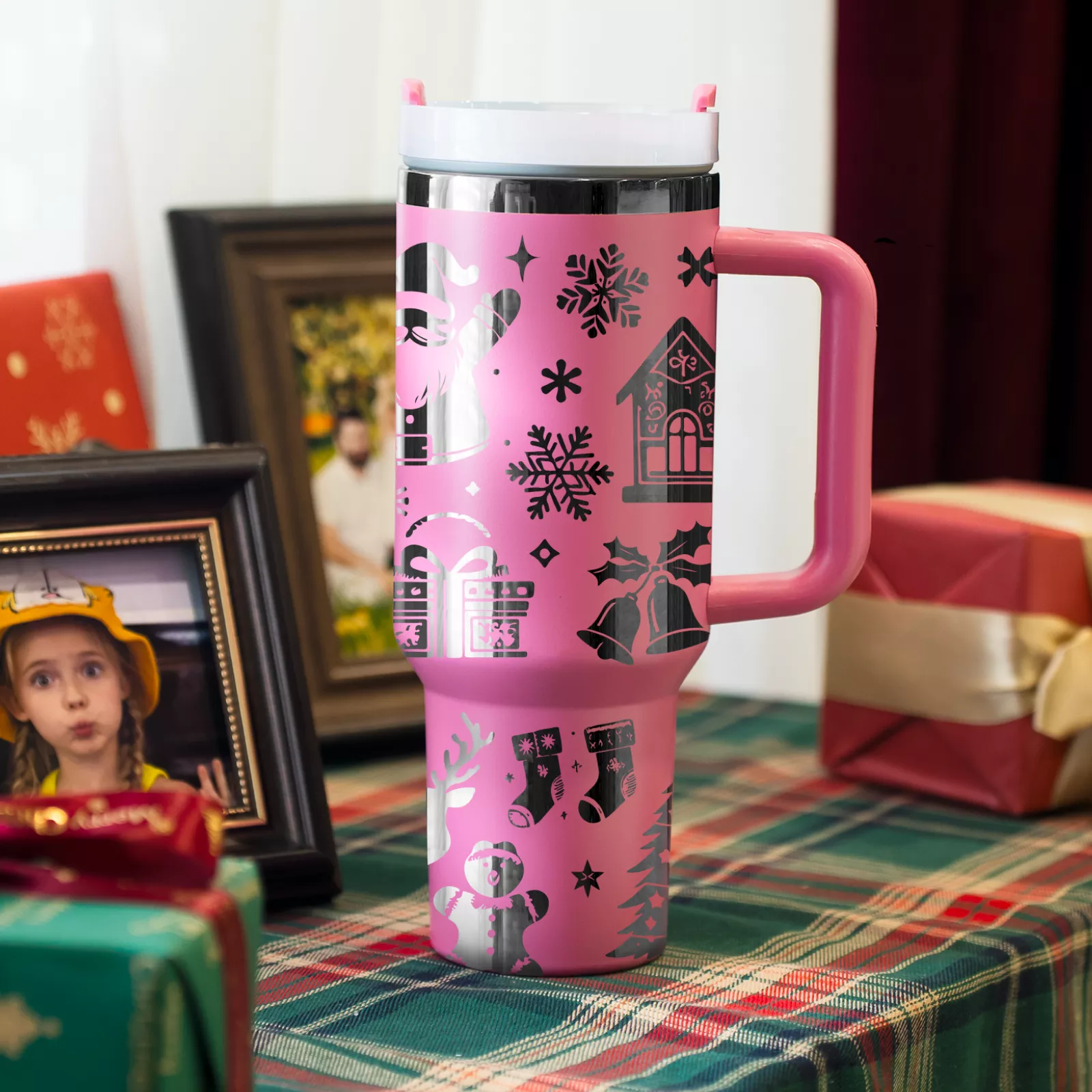 40oz Stainless Steel Tumbler with Removable Handle - Image 124