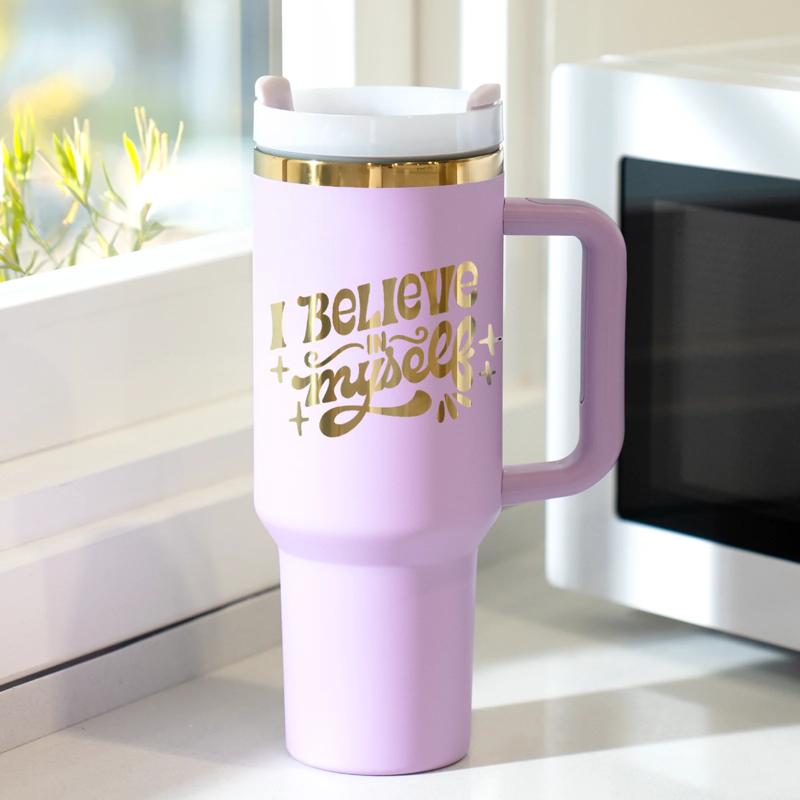 40oz Stainless Steel Tumbler with Removable Handle - Image 67