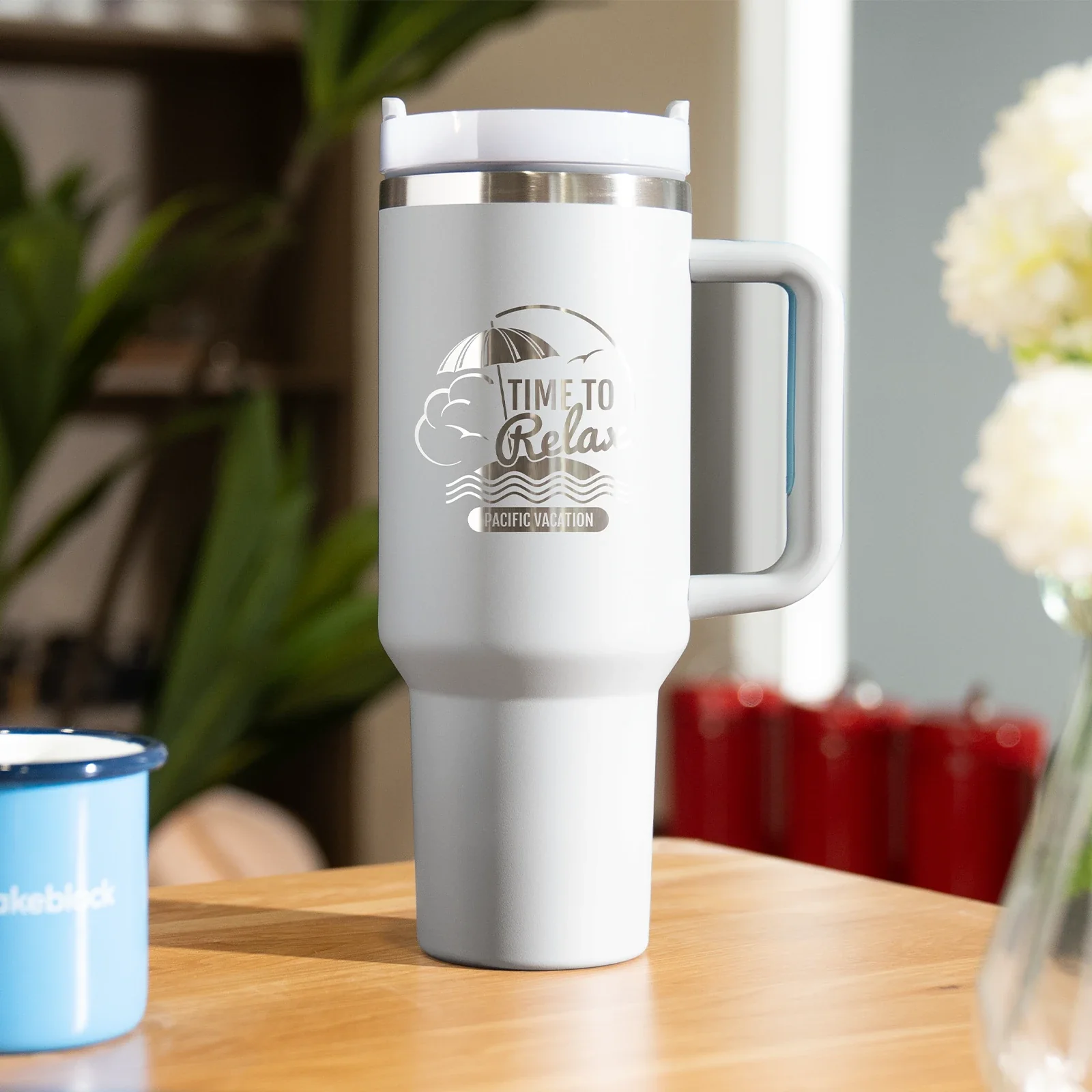 40oz Stainless Steel Tumbler with Removable Handle - Image 73