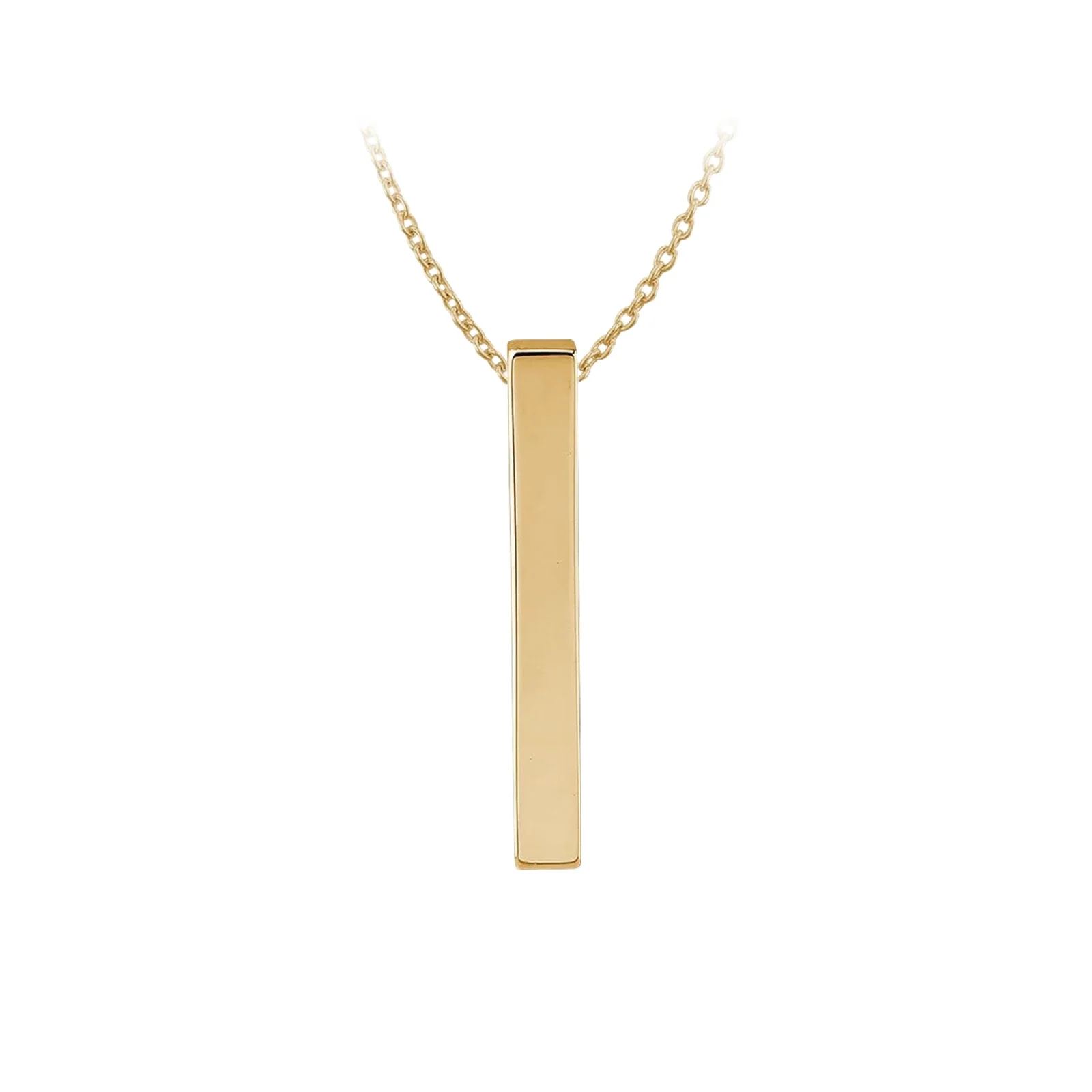 Stainless Steel Vertical Bar Necklace (6pcs) - Image 3