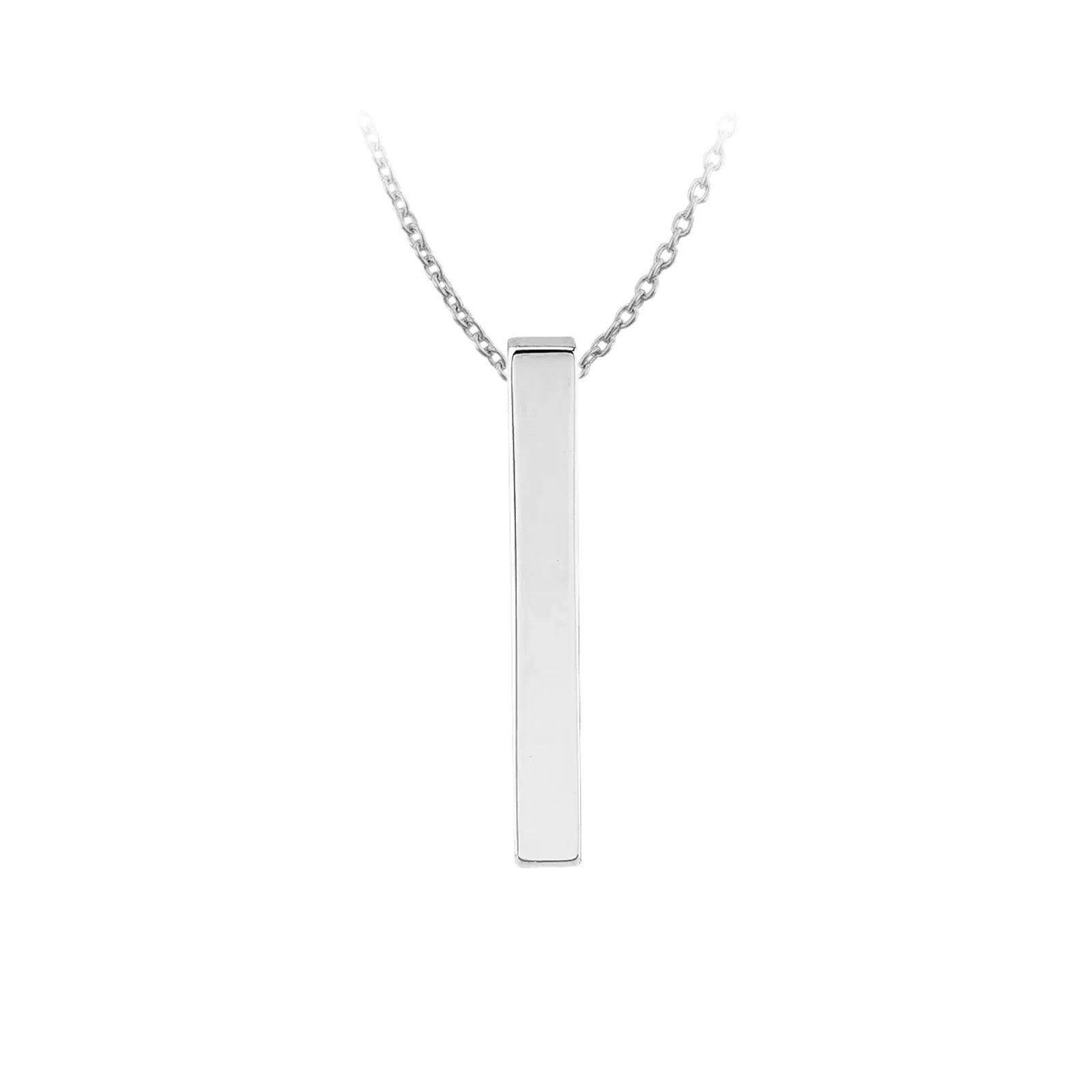 Stainless Steel Vertical Bar Necklace (6pcs) - Image 6