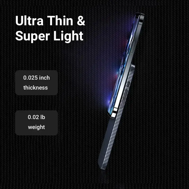 Ultrathin Aramid Fiber Phone Case for iPhone14 with MagSafe - Image 3
