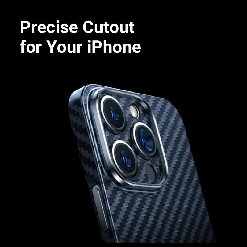 Ultrathin Aramid Fiber Phone Case for iPhone14 with MagSafe - Image 4