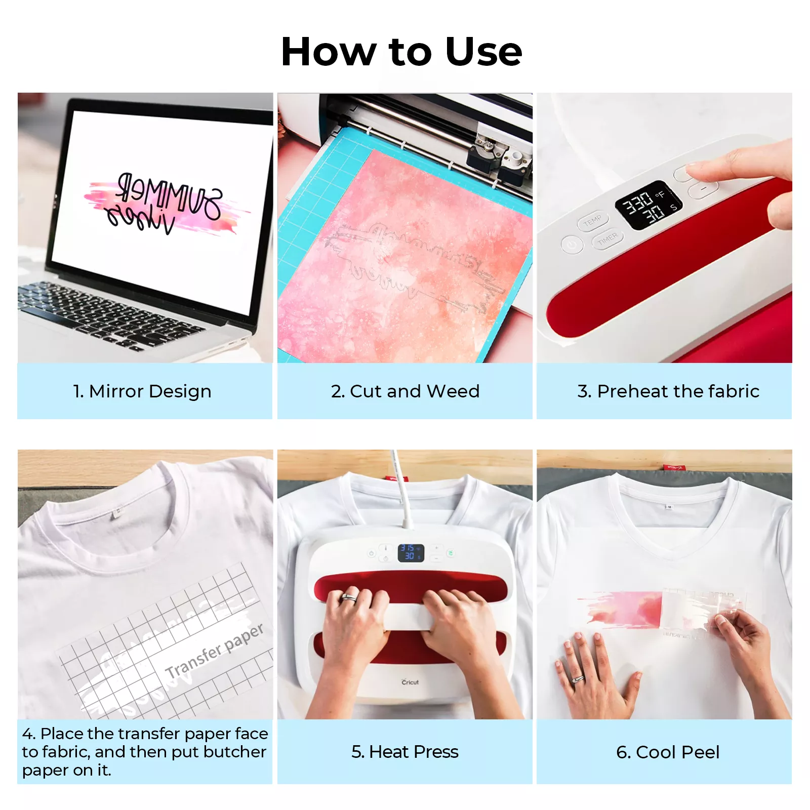 Watercolor Infusible Ink Transfer Sheets (14pcs) 12" x 10" - Image 6