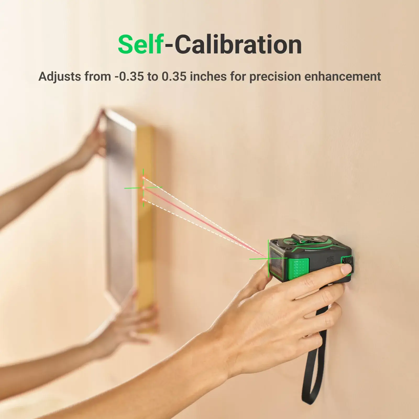 xCool 2-in-1 Digital Laser & Tape Measure, Handyman & Construction Tool - Image 6