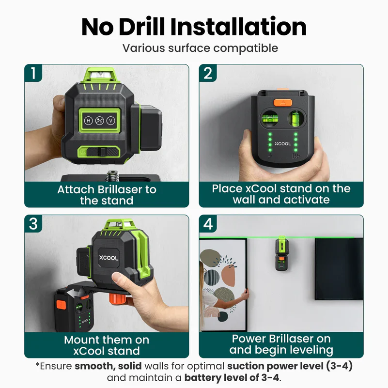 Brillaser 360° Self-Leveling Laser Level - Image 10