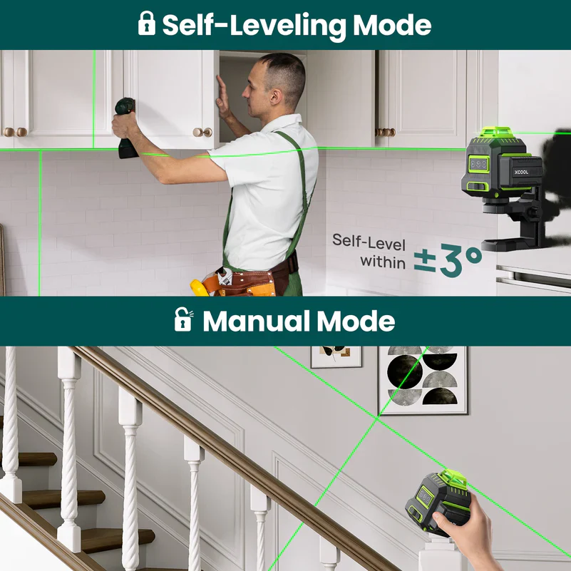 Brillaser 360° Self-Leveling Laser Level - Image 3