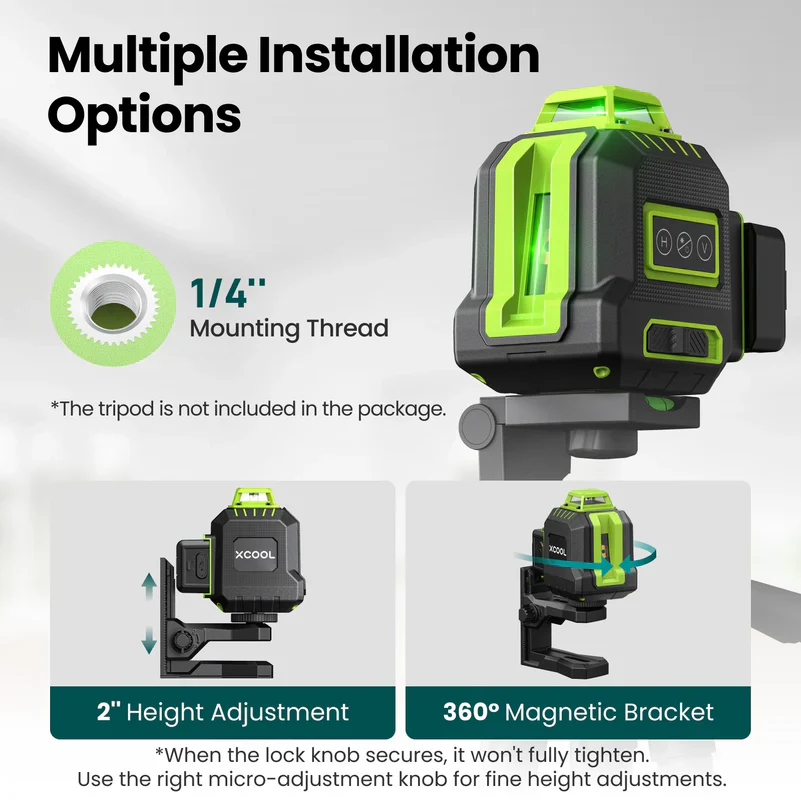 Brillaser 360° Self-Leveling Laser Level - Image 8