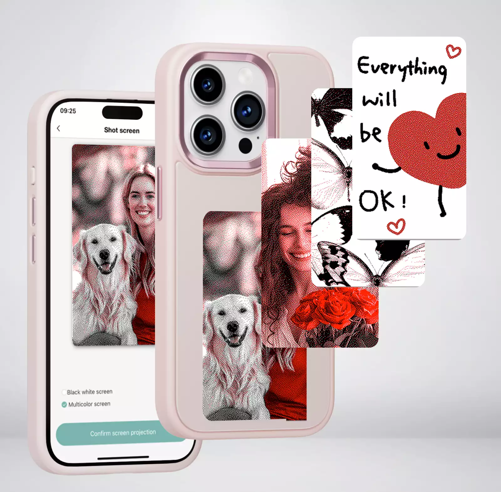 InkPlay Smart E-Ink Photo Phone Casea - Image 2