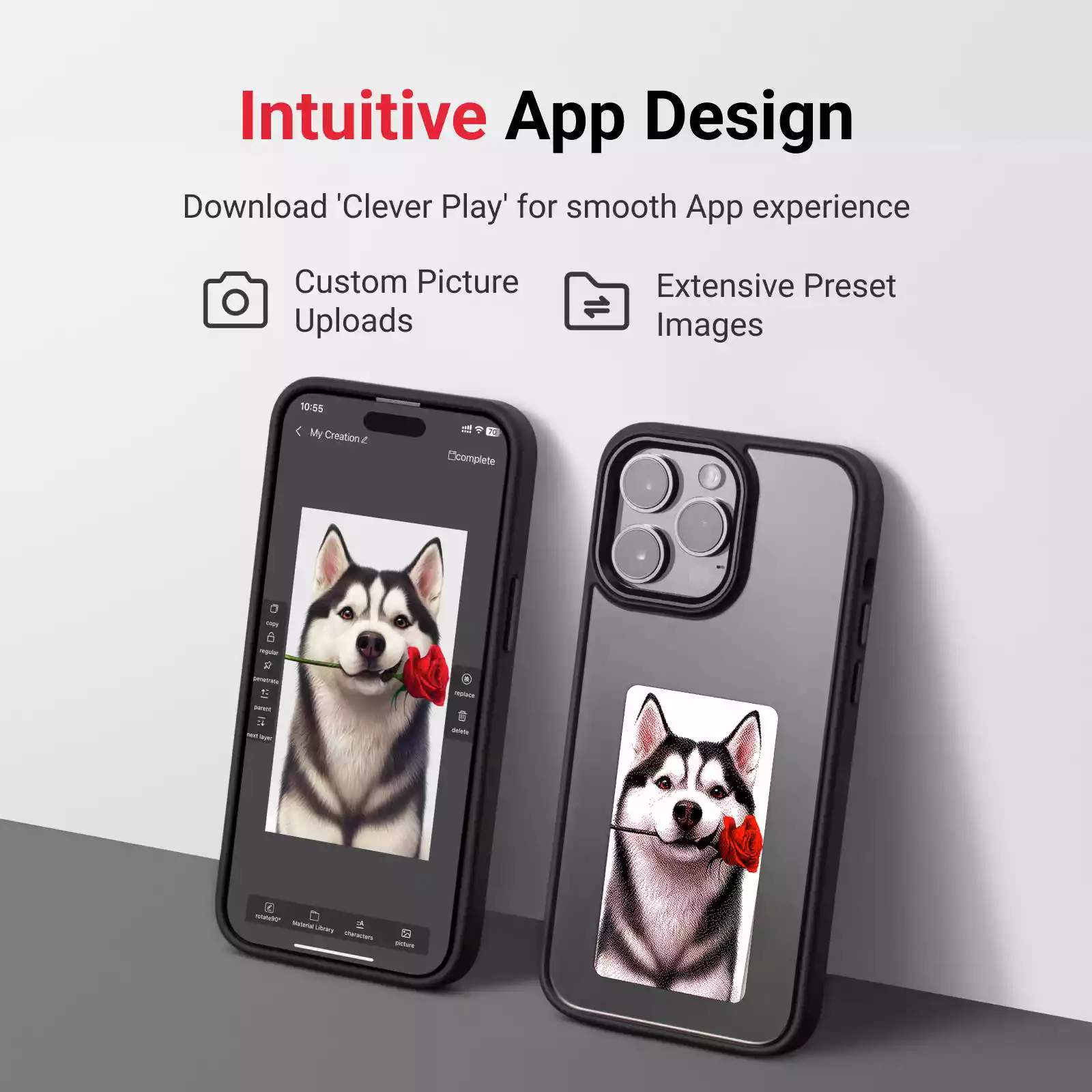 InkPlay Smart E-Ink Photo Phone Casea - Image 4