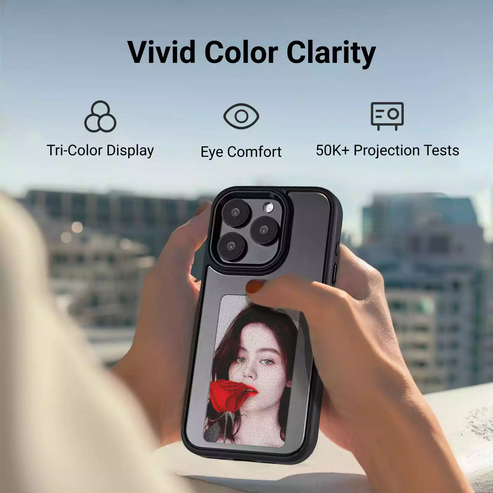 InkPlay Smart E-Ink Photo Phone Casea - Image 5