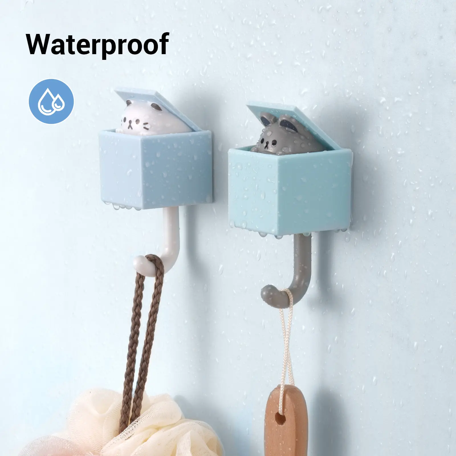 PopSeek Cute Decorative Wall Hooks (2pcs) - Image 11