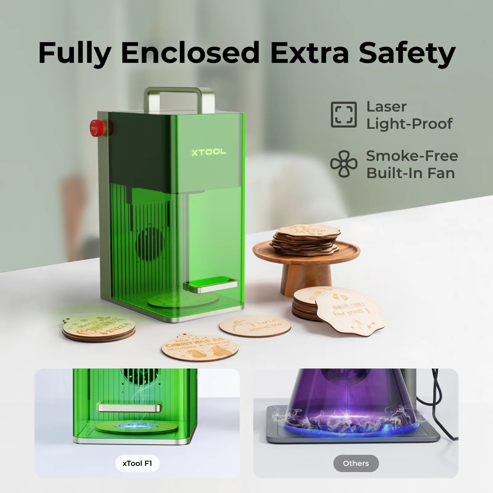 xTool F1 Fast and Portable Laser Engraver - Image 7
