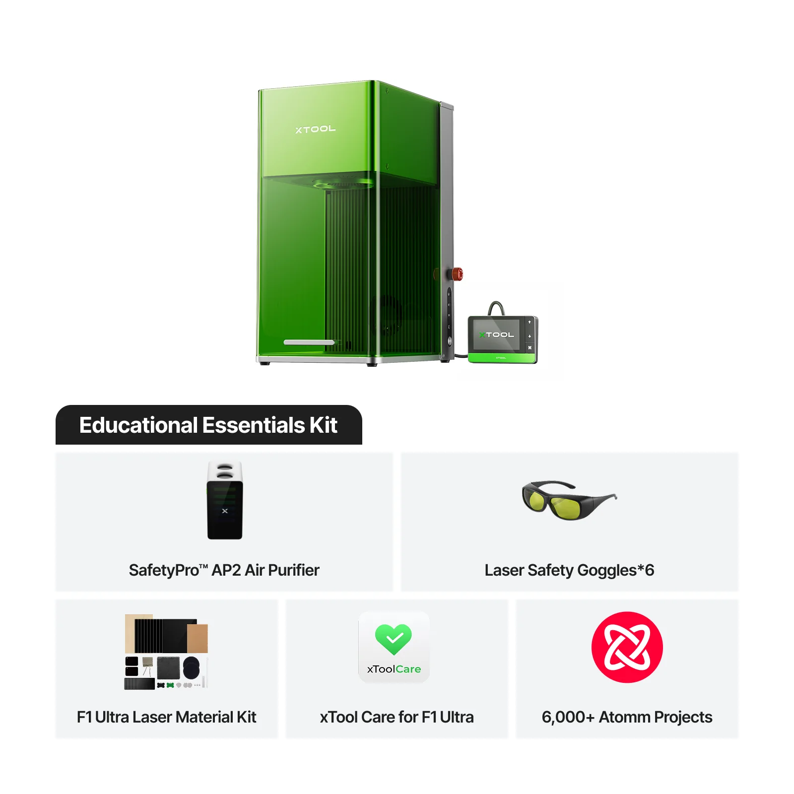 xTool F1 Ultra 20W Fiber & Diode Dual Laser Engraver for Education - Image 19