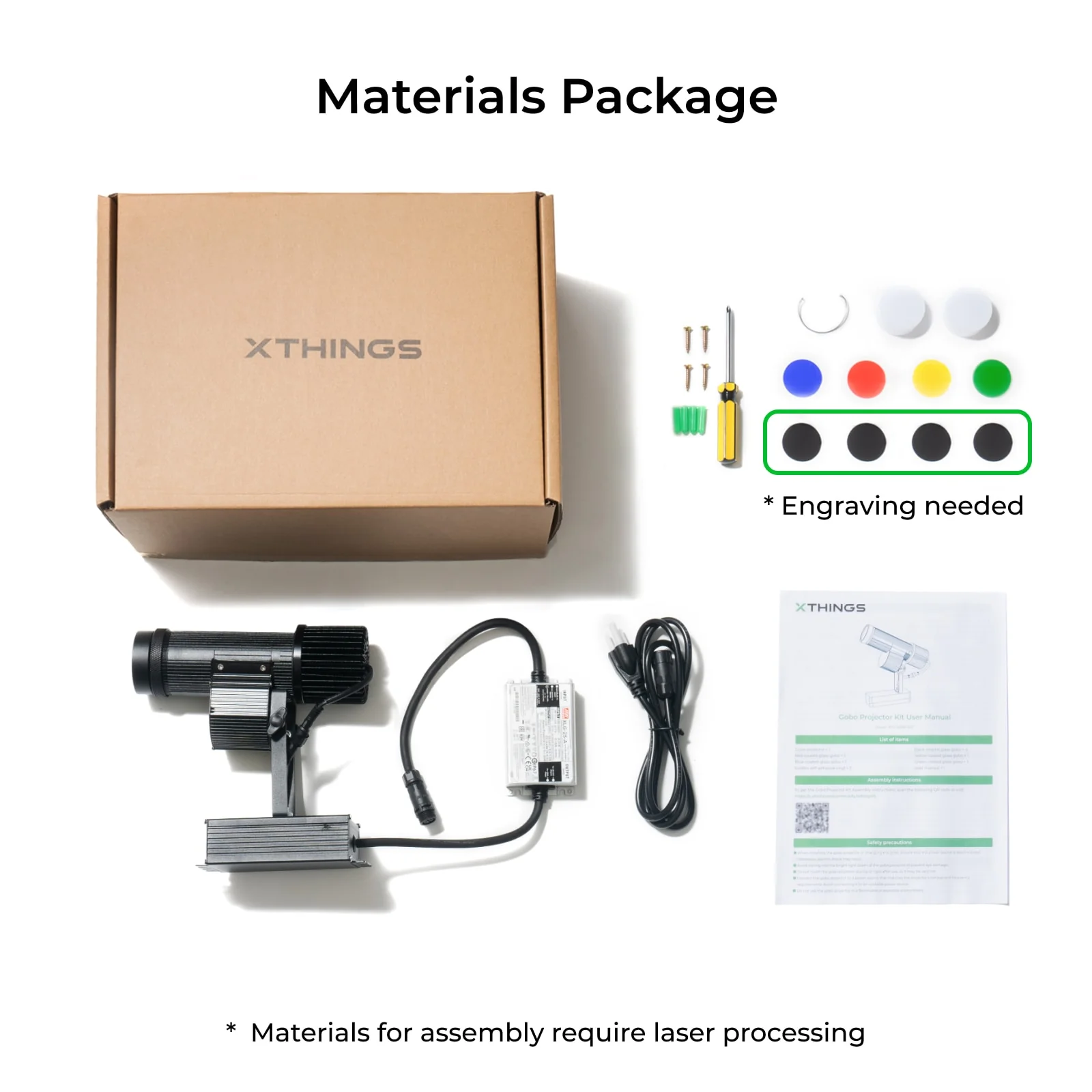 xTool Gobo Projector Kit (materials package) - Image 3