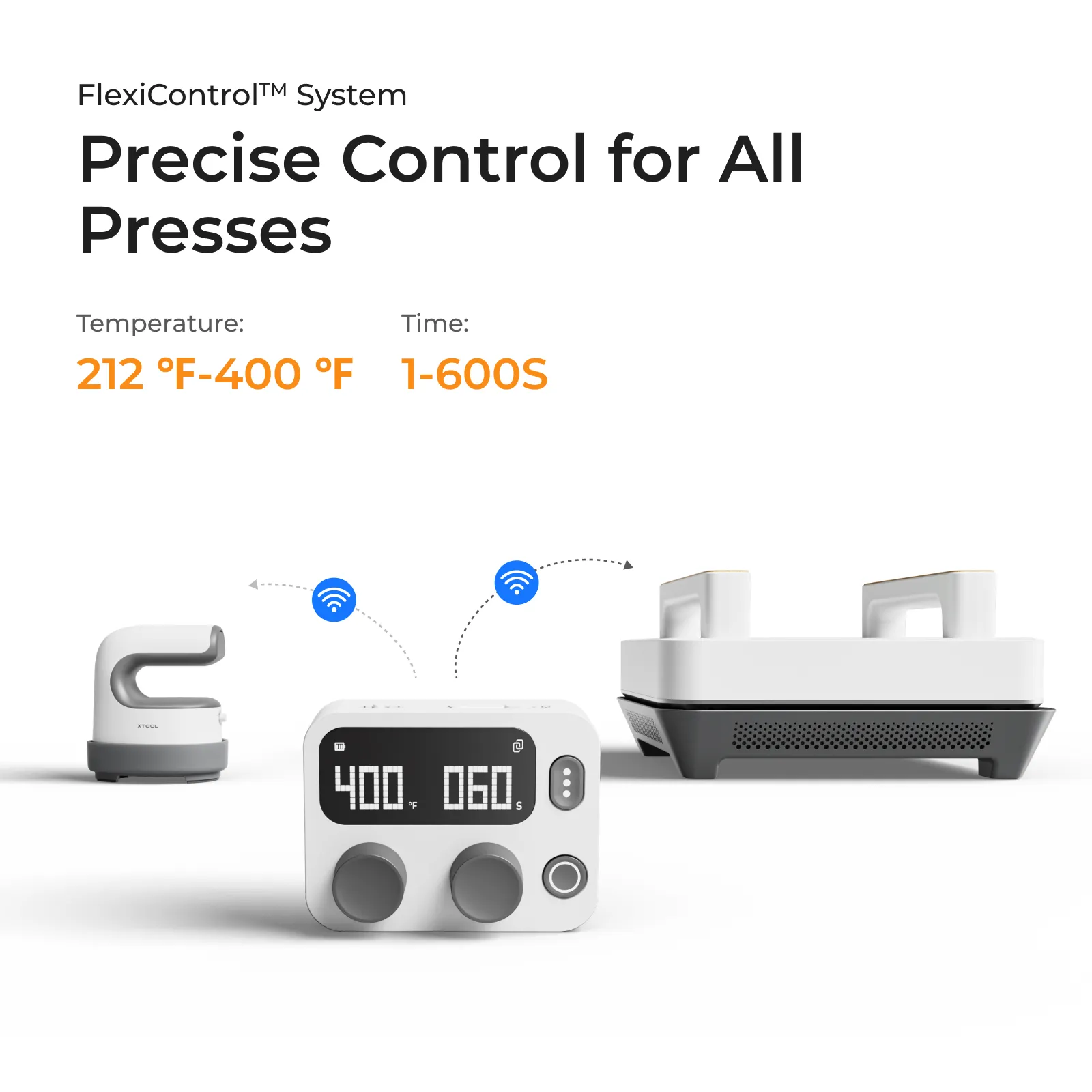 xTool Heat Press Tool for T-shirts, HTV, Sublimation and DTF Transfers - Image 3