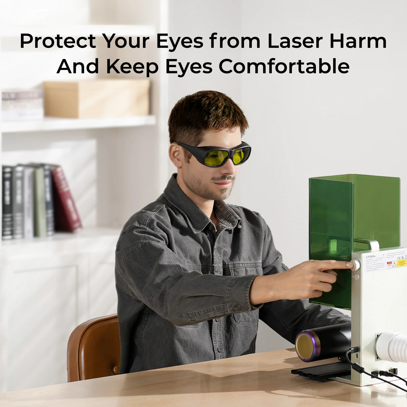 Laser Safety Goggles for 316nm-450nm & 900nm-1080nm Lasers - Image 2
